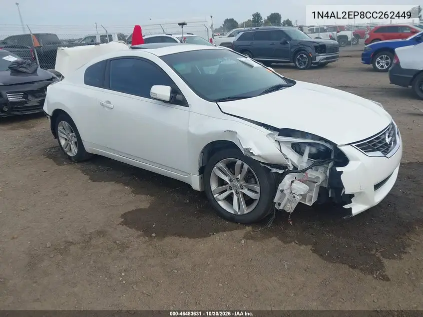 NISSAN ALTIMA 2012, VIN 1N4AL2EP8CC262449