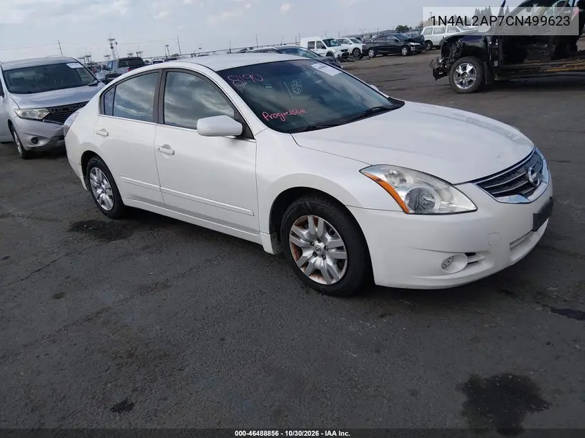 NISSAN ALTIMA 2012, VIN 1N4AL2AP7CN499623
