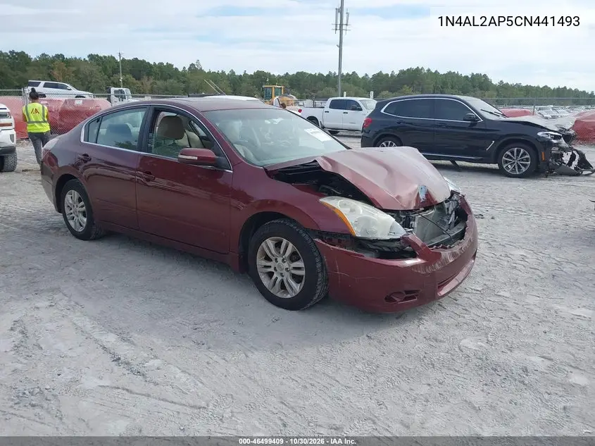 NISSAN ALTIMA 2012, VIN 1N4AL2AP5CN441493