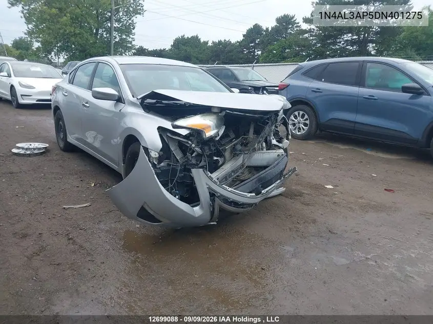 NISSAN ALTIMA 2013, VIN 1N4AL3AP5DN401275