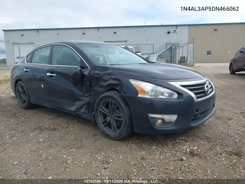 NISSAN ALTIMA 2013, VIN 1N4AL3AP5DN466062