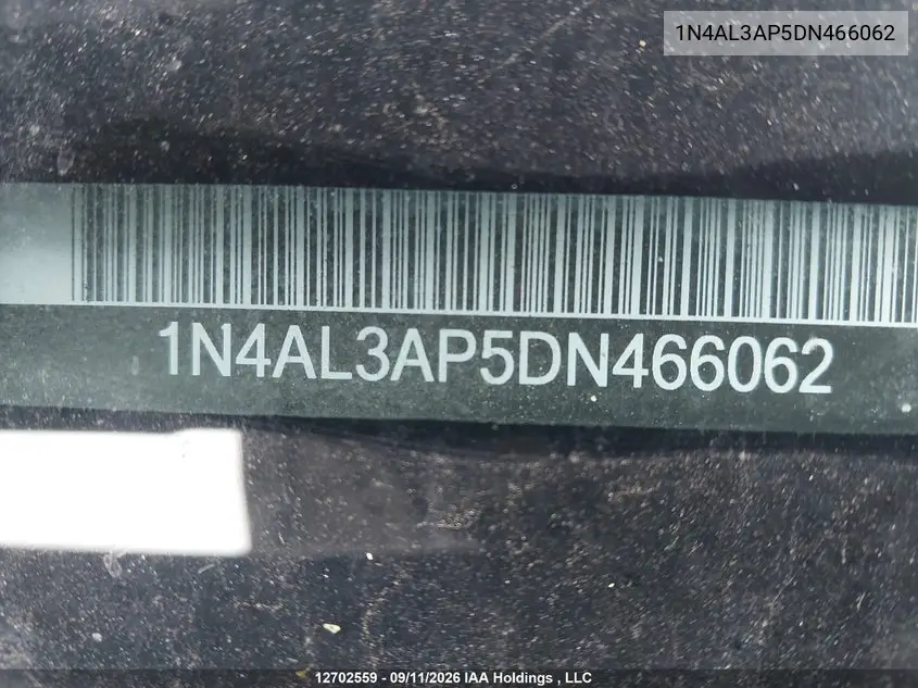 2013 NISSAN ALTIMA VIN 1N4AL3AP5DN466062 — фото 19