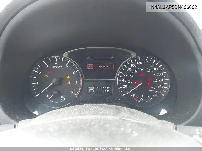 2013 NISSAN ALTIMA VIN 1N4AL3AP5DN466062 — фото 7
