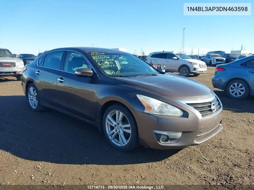 NISSAN ALTIMA 2013, VIN 1N4BL3AP3DN463598