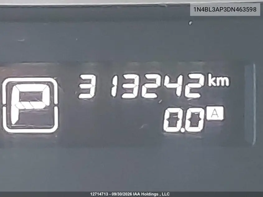2013 NISSAN ALTIMA VIN 1N4BL3AP3DN463598 — фото 14