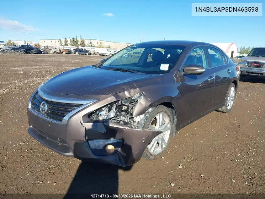 2013 NISSAN ALTIMA VIN 1N4BL3AP3DN463598 — фото 2