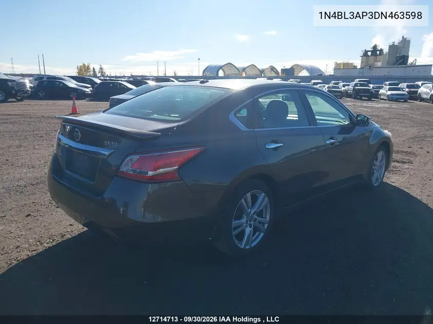 2013 NISSAN ALTIMA VIN 1N4BL3AP3DN463598 — фото 4