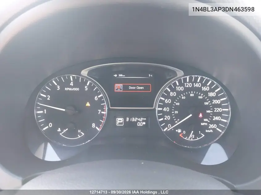 2013 NISSAN ALTIMA VIN 1N4BL3AP3DN463598 — фото 7