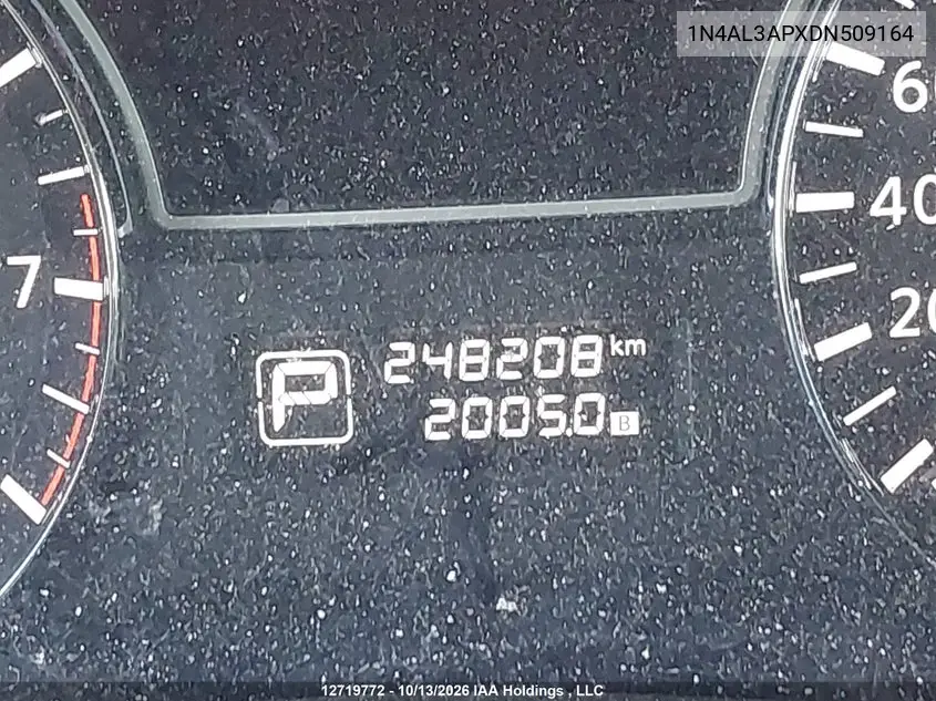 2013 NISSAN ALTIMA VIN 1N4AL3APXDN509164 — фото 15