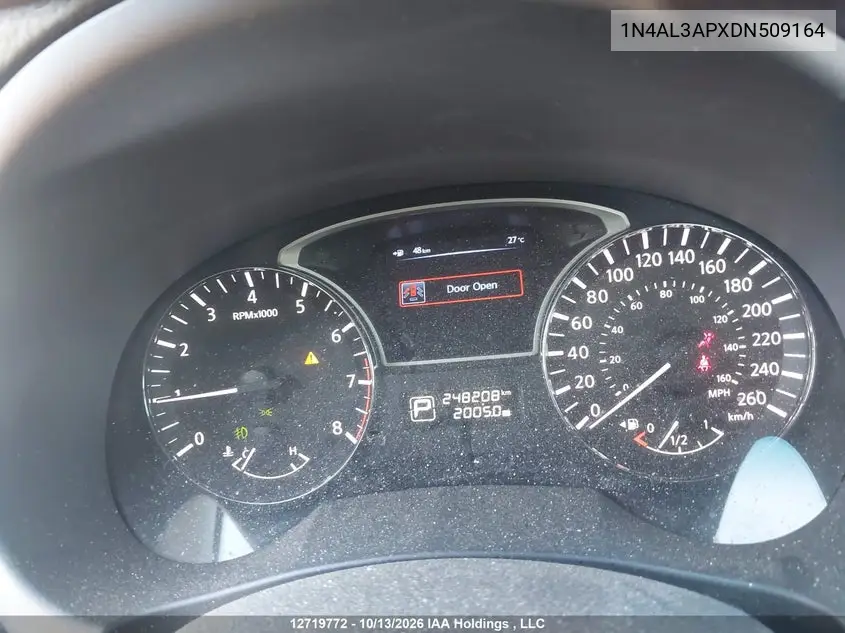 2013 NISSAN ALTIMA VIN 1N4AL3APXDN509164 — фото 7