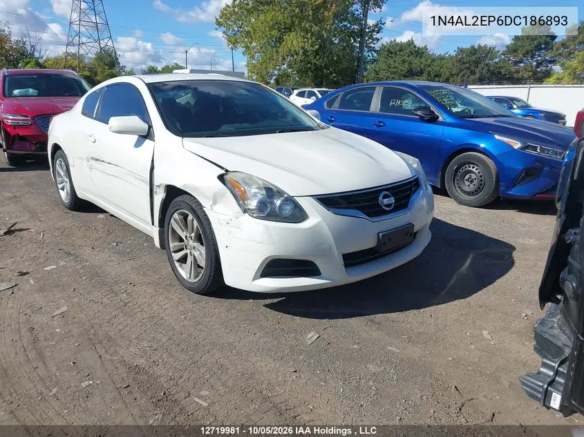 NISSAN ALTIMA 2013, VIN 1N4AL2EP6DC186893