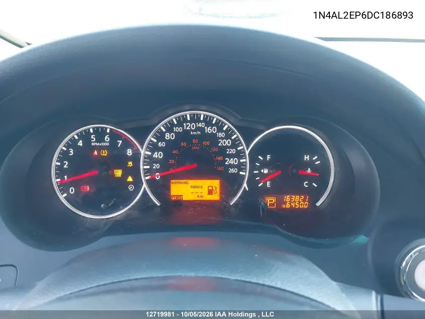 2013 NISSAN ALTIMA VIN 1N4AL2EP6DC186893 — фото 7