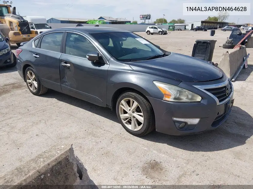 NISSAN ALTIMA 2013, VIN 1N4AL3AP8DN464628
