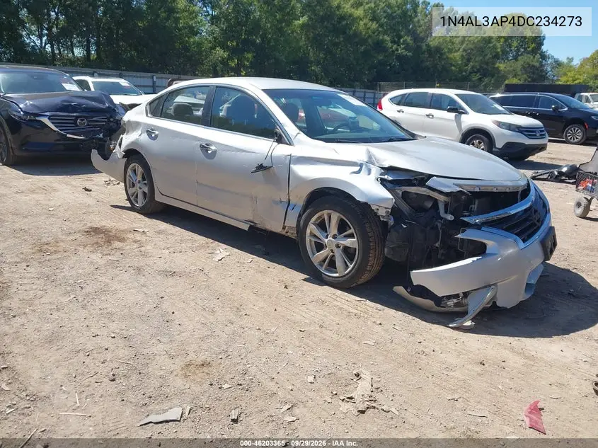 NISSAN ALTIMA 2013, VIN 1N4AL3AP4DC234273