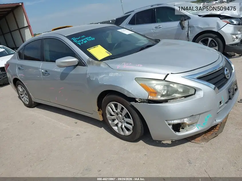NISSAN ALTIMA 2013, VIN 1N4AL3AP5DN509475