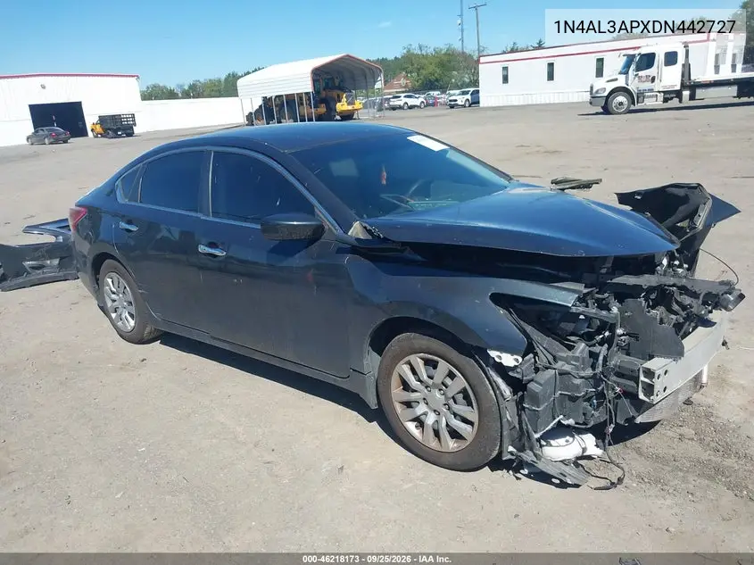 NISSAN ALTIMA 2013, VIN 1N4AL3APXDN442727