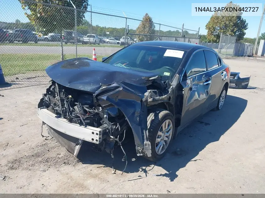 2013 NISSAN ALTIMA VIN 1N4AL3APXDN442727 — фото 2