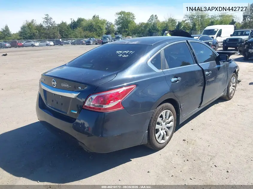 2013 NISSAN ALTIMA VIN 1N4AL3APXDN442727 — фото 4
