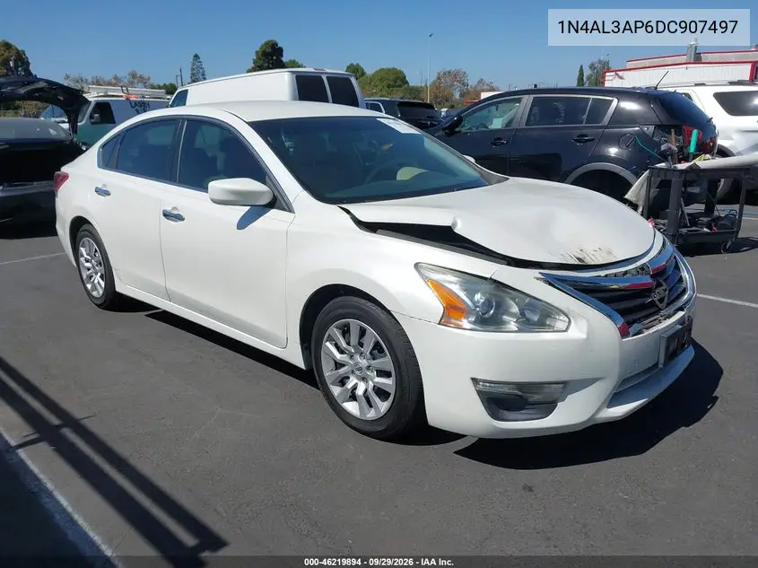 NISSAN ALTIMA 2013, VIN 1N4AL3AP6DC907497