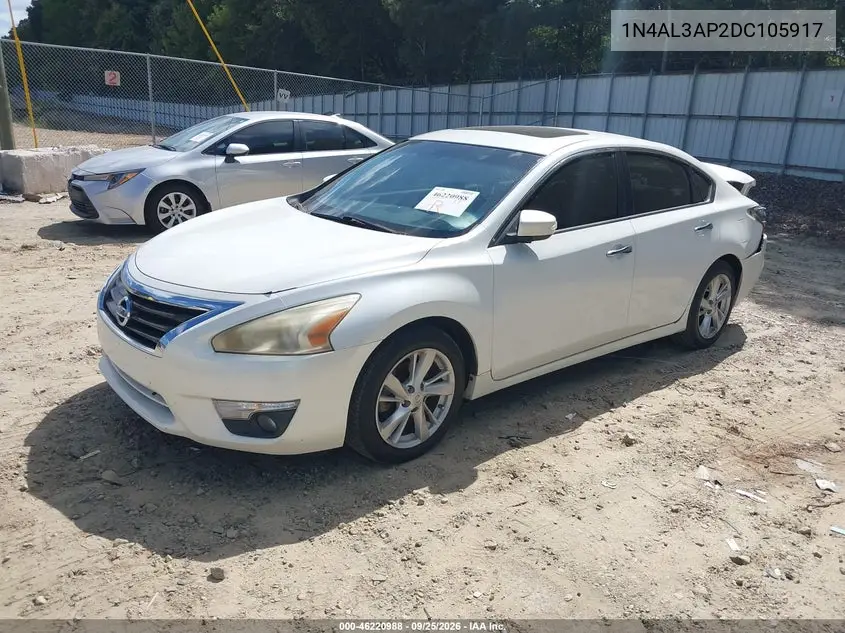 2013 NISSAN ALTIMA VIN 1N4AL3AP2DC105917 — фото 2