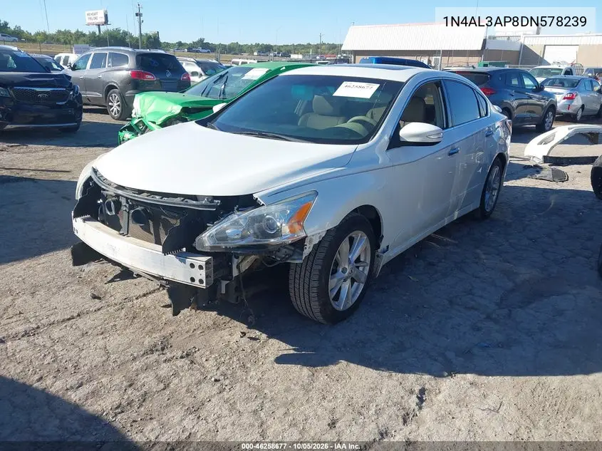 2013 NISSAN ALTIMA VIN 1N4AL3AP8DN578239 — фото 2