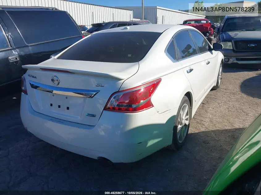 2013 NISSAN ALTIMA VIN 1N4AL3AP8DN578239 — фото 4