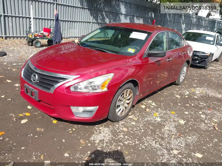 2013 NISSAN ALTIMA VIN 1N4AL3AP5DC918359 — фото 2