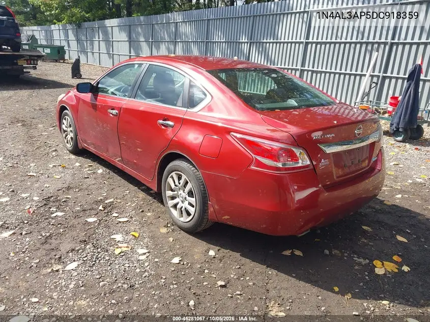 2013 NISSAN ALTIMA VIN 1N4AL3AP5DC918359 — фото 3