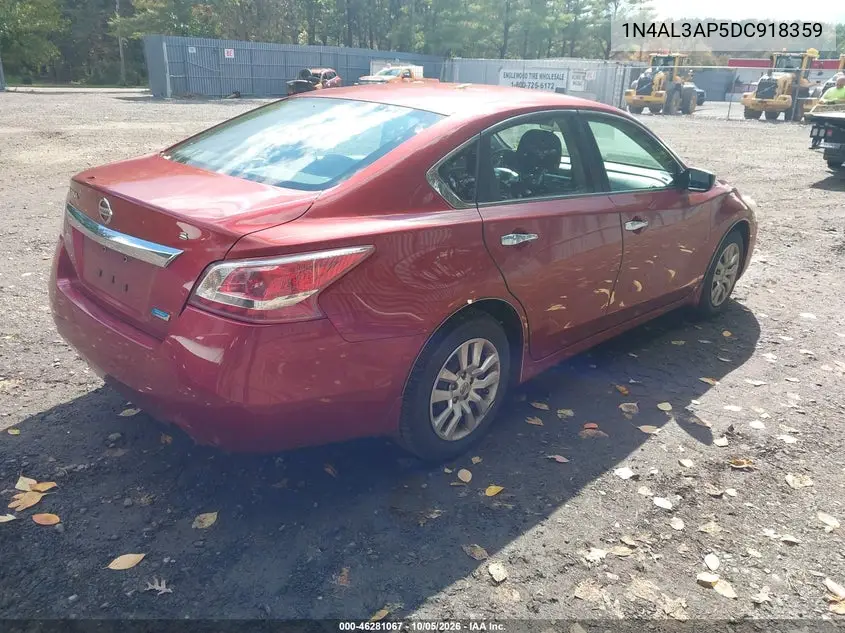 2013 NISSAN ALTIMA VIN 1N4AL3AP5DC918359 — фото 4