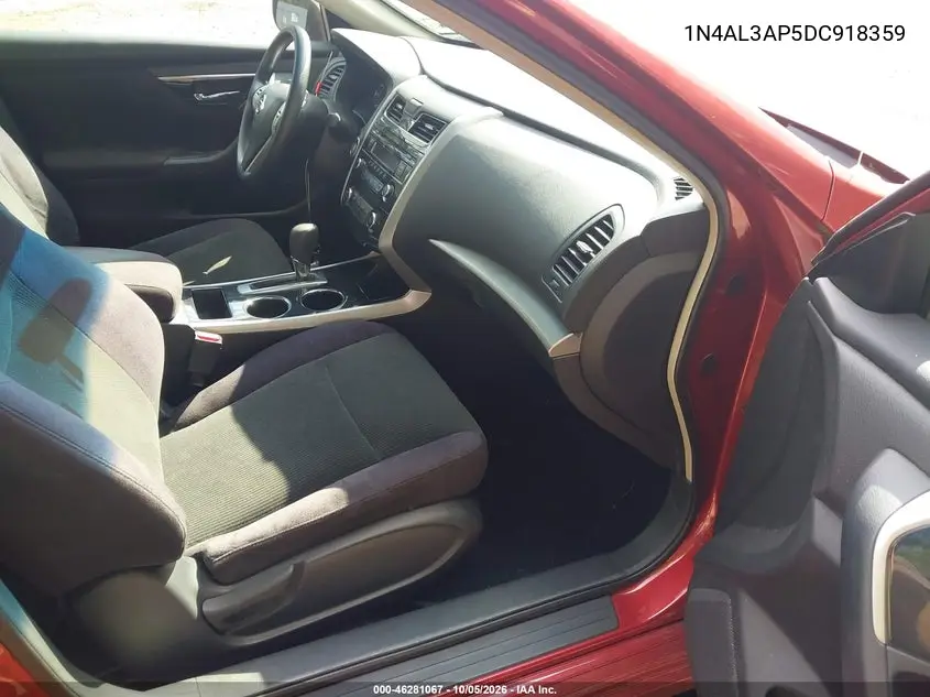2013 NISSAN ALTIMA VIN 1N4AL3AP5DC918359 — фото 5