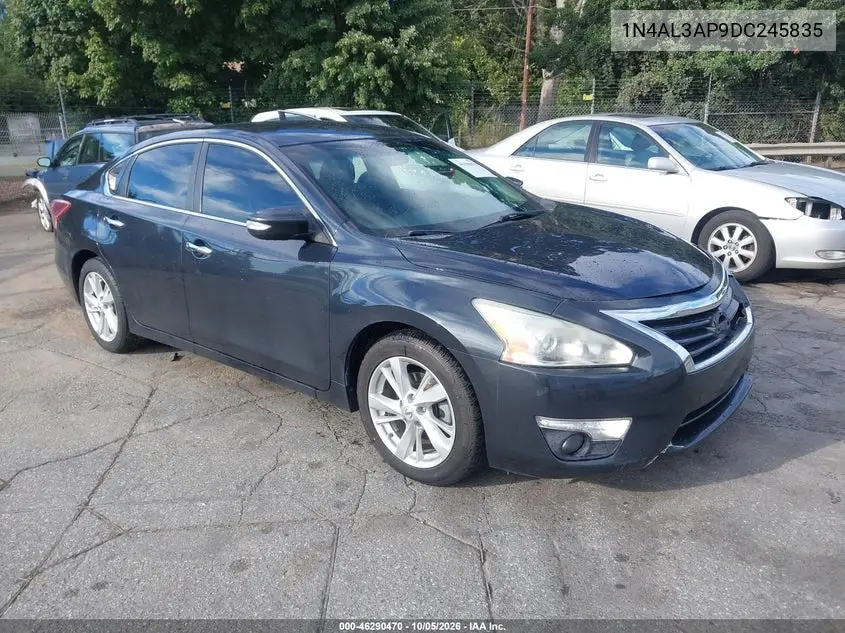 NISSAN ALTIMA 2013, VIN 1N4AL3AP9DC245835