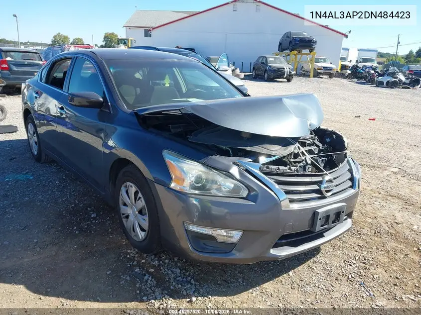 NISSAN ALTIMA 2013, VIN 1N4AL3AP2DN484423