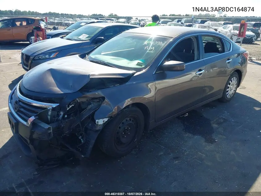 2013 NISSAN ALTIMA VIN 1N4AL3AP8DC164874 — фото 2