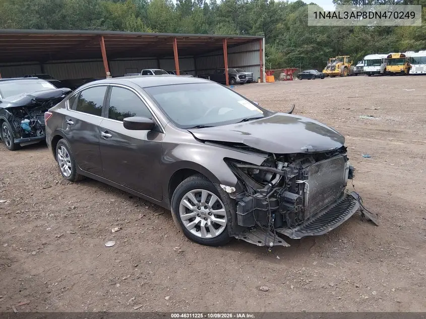 NISSAN ALTIMA 2013, VIN 1N4AL3AP8DN470249
