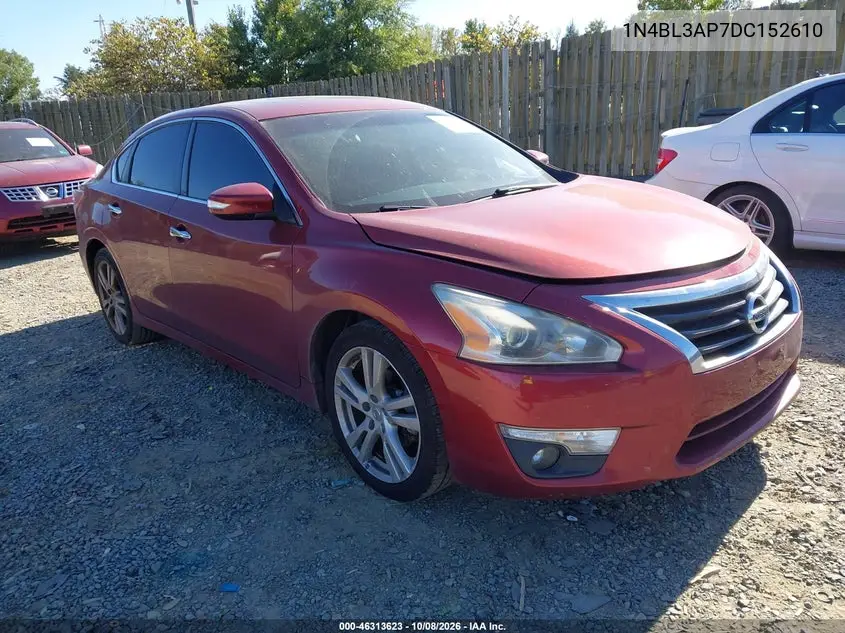 NISSAN ALTIMA 2013, VIN 1N4BL3AP7DC152610