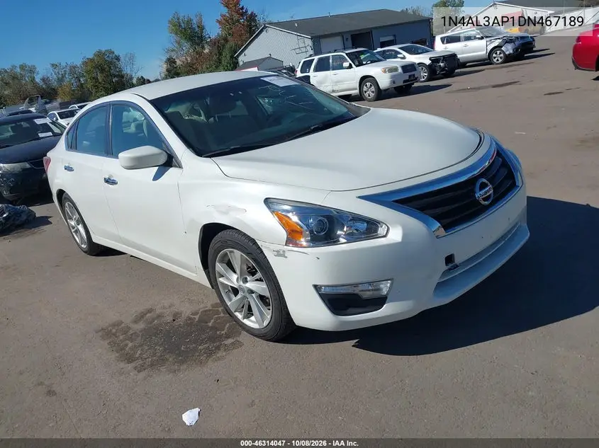 NISSAN ALTIMA 2013, VIN 1N4AL3AP1DN467189