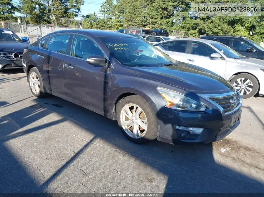 NISSAN ALTIMA 2013, VIN 1N4AL3AP9DC128806