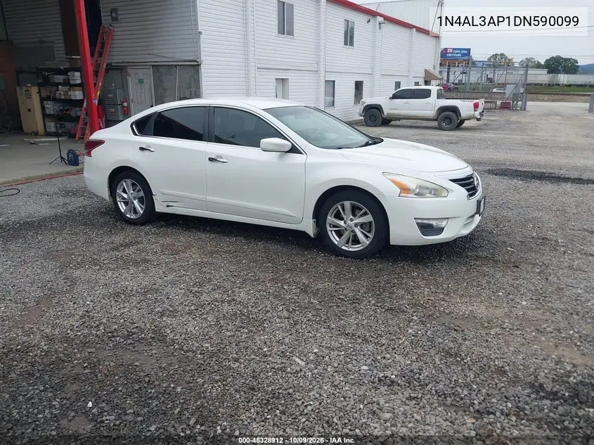 NISSAN ALTIMA 2013, VIN 1N4AL3AP1DN590099