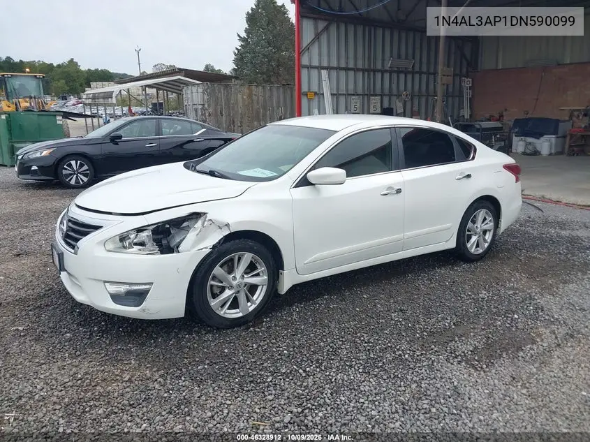 2013 NISSAN ALTIMA VIN 1N4AL3AP1DN590099 — фото 2