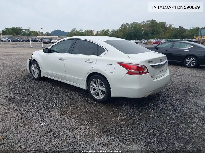 2013 NISSAN ALTIMA VIN 1N4AL3AP1DN590099 — фото 3