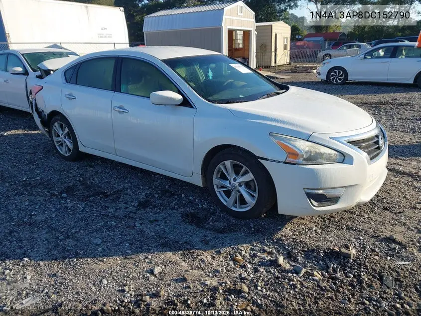 NISSAN ALTIMA 2013, VIN 1N4AL3AP8DC152790