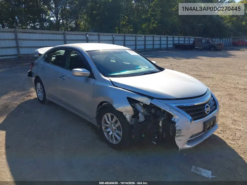 NISSAN ALTIMA 2013, VIN 1N4AL3AP0DC270445