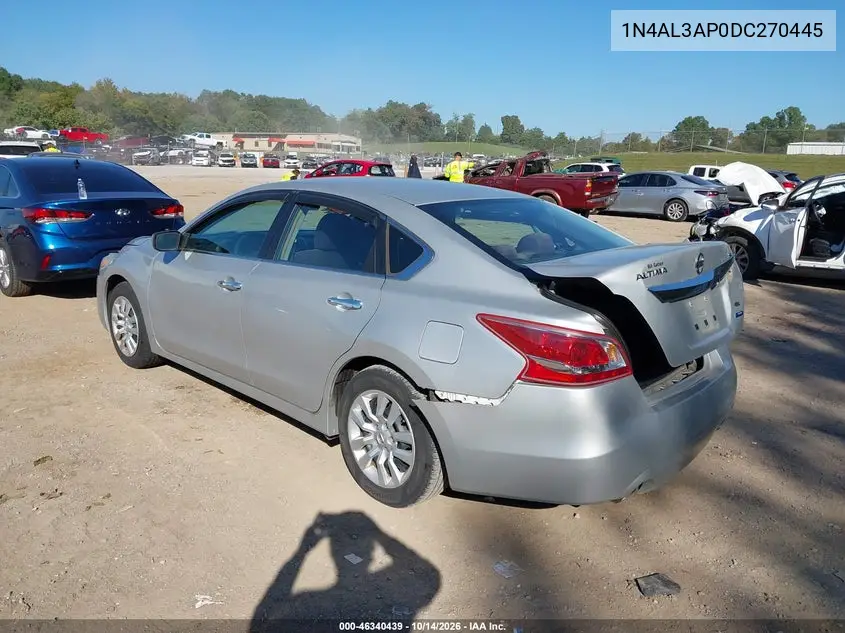 2013 NISSAN ALTIMA VIN 1N4AL3AP0DC270445 — фото 3