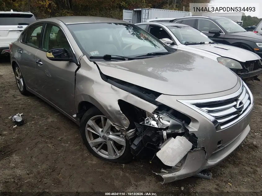 NISSAN ALTIMA 2013, VIN 1N4AL3AP0DN534493