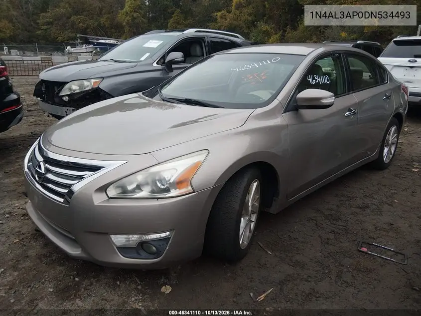 2013 NISSAN ALTIMA VIN 1N4AL3AP0DN534493 — фото 2