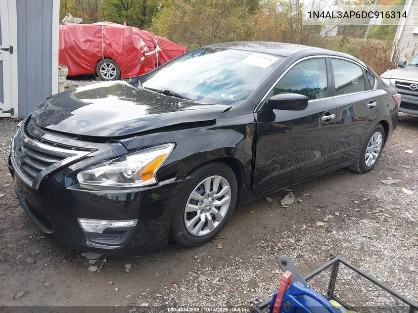 2013 NISSAN ALTIMA VIN 1N4AL3AP6DC916314 — фото 2