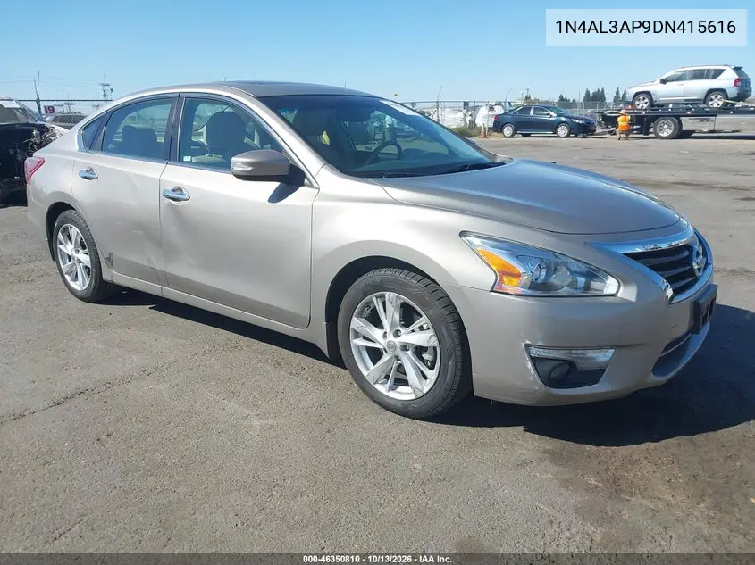 NISSAN ALTIMA 2013, VIN 1N4AL3AP9DN415616