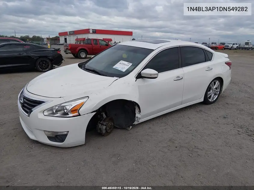 2013 NISSAN ALTIMA VIN 1N4BL3AP1DN549282 — фото 2
