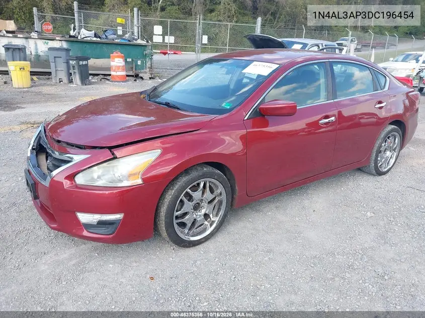 2013 NISSAN ALTIMA VIN 1N4AL3AP3DC196454 — фото 2
