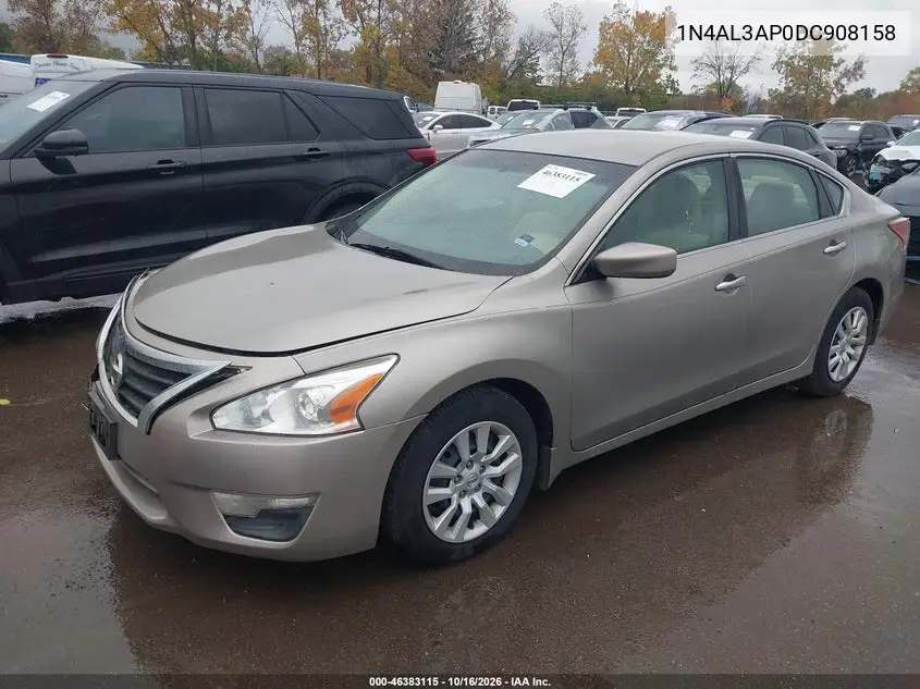 2013 NISSAN ALTIMA VIN 1N4AL3AP0DC908158 — фото 2
